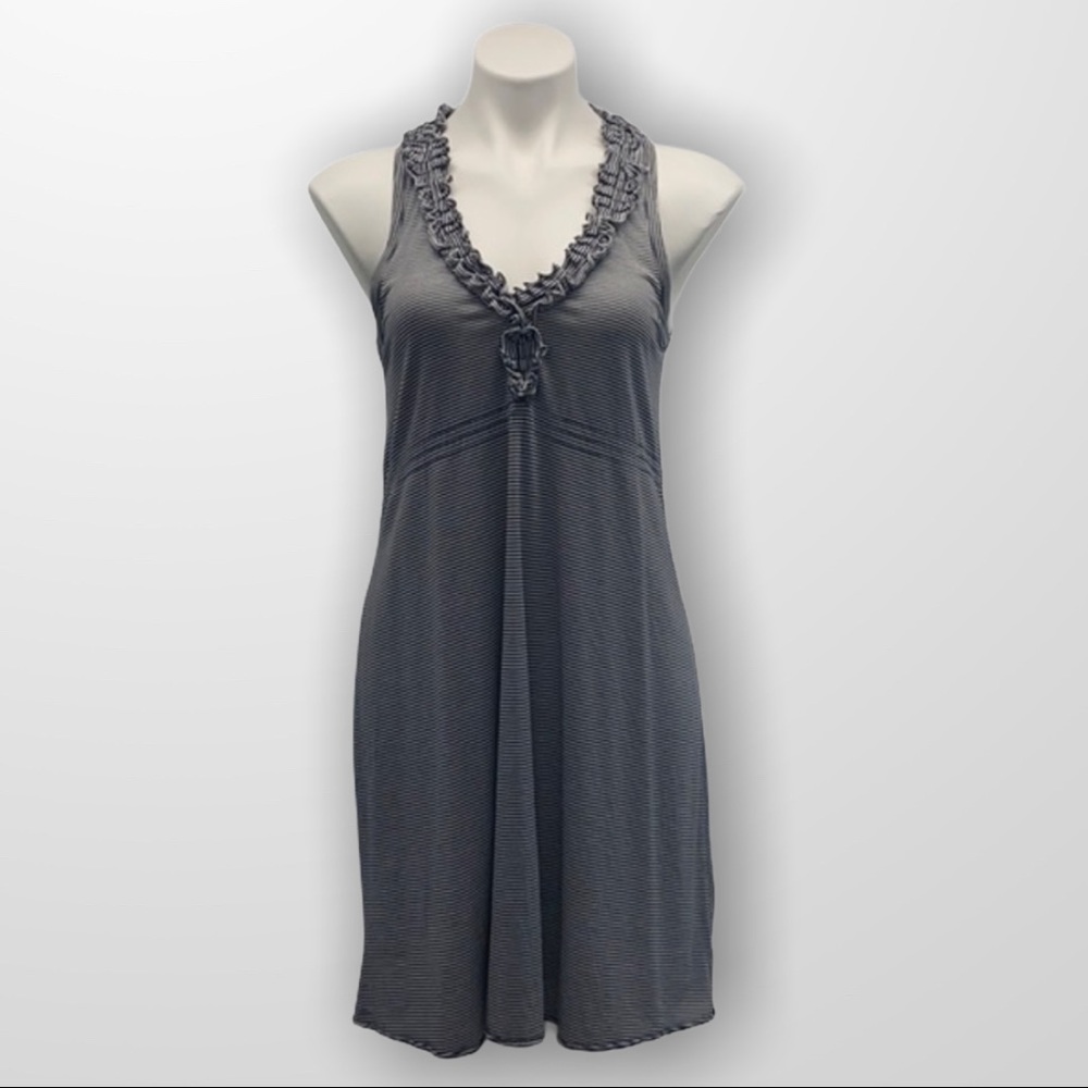 BANANA REPUBLIC Ruffle Neck Sleeveless Minidress Size XS